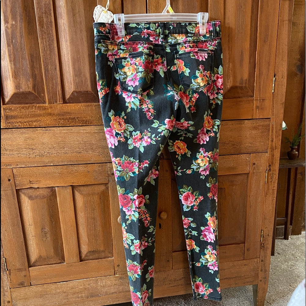 Floral Jeans